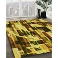 thumbnail image 2 of Ahgly Company Indoor Rectangle Patterned Blood Red Brown Area Rugs, 2' x 5', 2 of 6