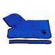 thumbnail image 2 of Albornoz suave súper absorbente Toalla de microfibra de secado rápido con capucha/cinturón para perros grandes, medianos y pequeños, gatos domésticos - Marrón (XL) JM, 2 of 5