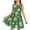 00-Green2601, variant on Lullu Floral Sundress for Girls Casual Play Tank Dress Summer Sleeveless Dress, Sizes 3-16