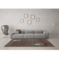 thumbnail image 3 of Ahgly Company Indoor Rectangle Abstract Light Blue Modern Area Rugs, 5' x 8', 3 of 4