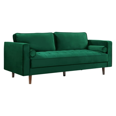 Emilys Coach - Meridian Furniture Inc Emily Velvet Sofa