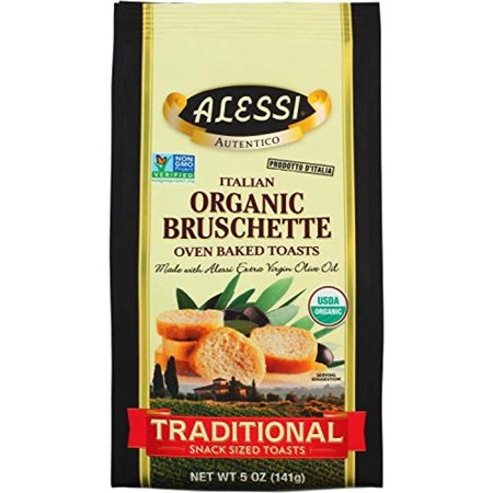 Alessi Organic Traditional Bruschette, 8Count
