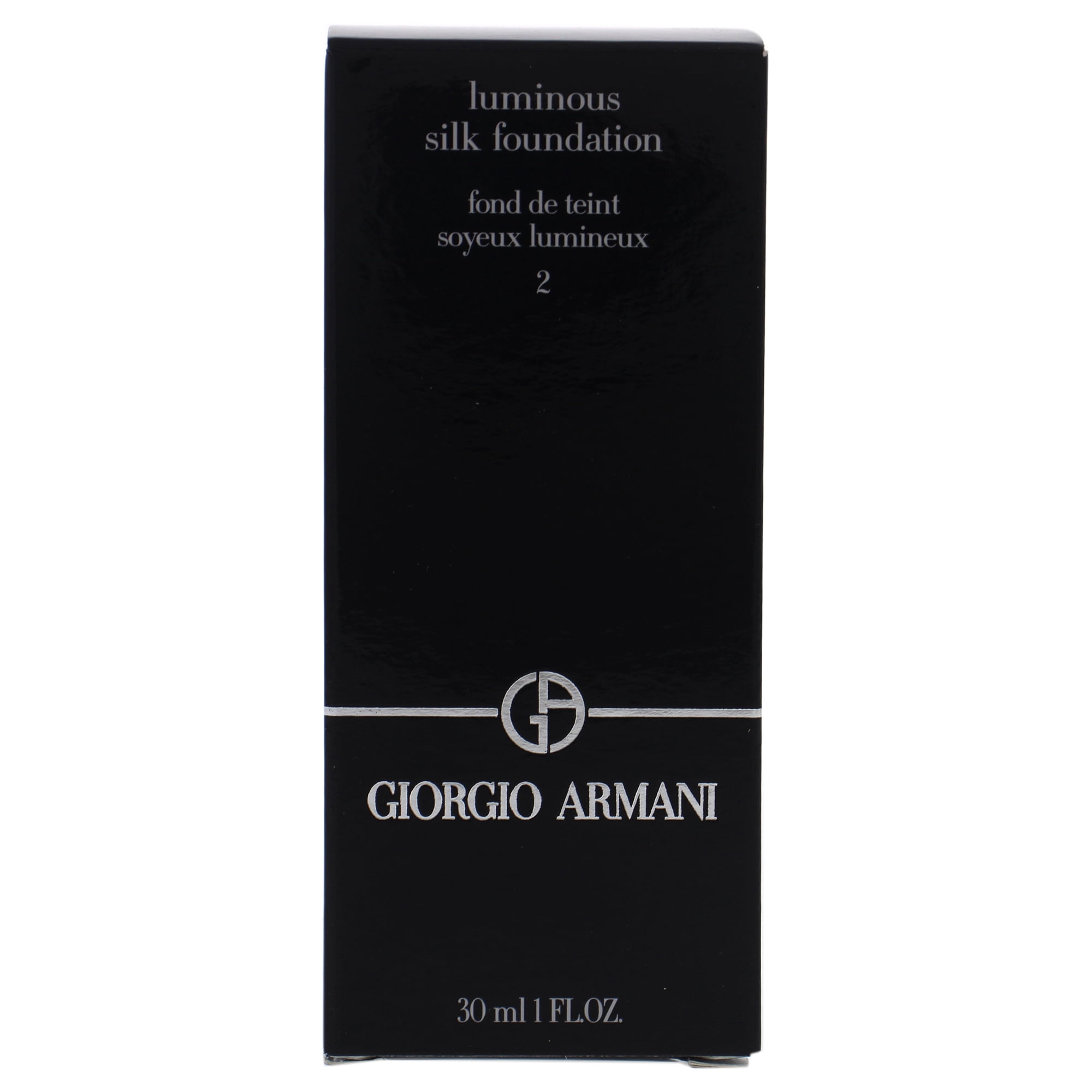 Luminous Silk Foundation 02 by Giorgio Armani for Women 1 oz Foundation Walmart