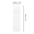 thumbnail image 2 of Unique Bargains 1 Pc Portable Root Comb Applicator Bottle for Bathroom Vanities White PE, 2 of 5