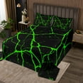 thumbnail image 2 of Erosebridal Abstract Lines Coverlet Set King,Lightning Gradient Bedding Set,Geometric Stripes Bedspread Sets King Size,Breathable Geometric Room Decor,3 Pieces, 2 of 5