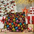 thumbnail image 6 of Xecao Rainbow Colorful Maple Leaves Print Burlap Gift Bags with Drawstring and Gift Tags, Gift Bags, Burlap Bags, Jute Bags for Party, Christmas, DIY Craft Bags-Medium, 6 of 9