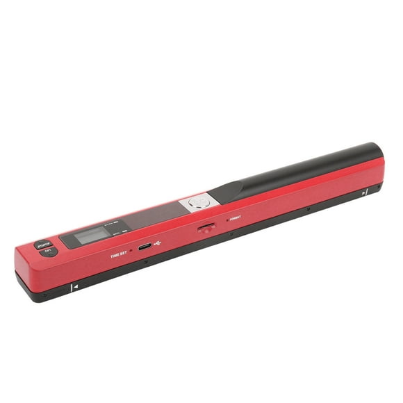 Portable Scanner, 900DPI Handheld Image Scanner, Photo Scanner for A4 Documents, Offline Scanning, JPEG & PDF Format, Multifunctional Mobile Scanner for Business, Photo, Picture