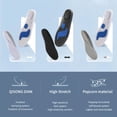 thumbnail image 5 of Aosijia Sports Insoles U-shaped Basketball Insoles Arch Supports Shock Absorption Sneakers Shoes Pad for Men Women, 5 of 11