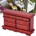 thumbnail image 5 of Miniature Bureau, 1:12 Miniature Bureau Model Decorative Solid, 5 of 5