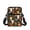 Cartoon Cats in Floral Foliage Print, variant on Chririnla Phone Cross Body Bags for Travel, Lightweight Double Deck Crossbody Bag for Women Cherry Blossom Bird Print Crossbody Bags