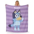 thumbnail image 4 of Bluey Roll Call Bluey Kids Silk Touch Throw Blanket, 4 of 6