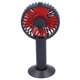 thumbnail image 3 of Ventilador eléctrico de mano Herramienta de enfriamiento recargable por USB ajustable de 4 aspas y 3 velocidades con baseNegro, 3 of 5