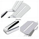 thumbnail image 3 of Pinzas de acero inoxidable para cocina - Utensilios prácticos para freír pescado y alimentos en casa, 3 of 5