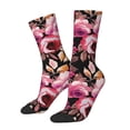 thumbnail image 1 of Balery Rose Flowers Calcetas Largas con Estampado para Hombre y Mujer – Suaves y Transpirables, Talla Única (US 5-11), 1 of 6