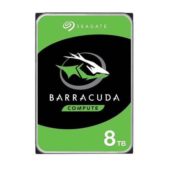 Seagate Barracuda ST8000DM004 - Hard drive - 8 TB - internal - 3.5" - SATA 6Gb/s - buffer: 256 MB