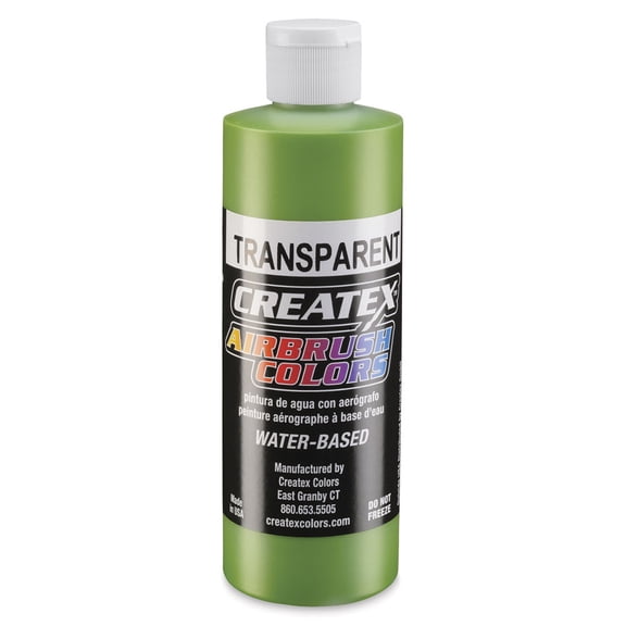 Createx Airbrush Color - 8 oz, Transparent Leaf Green