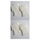 thumbnail image 3 of sweethay 1 par de puños para botas de ganchillo para mujeres y niñas, adornos de punto, calcetines para botas, calentadores de piernas de invierno Type5 NO5 sweethay CBP007867, 3 of 4