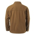 thumbnail image 5 of Male Shirt Jacket Denim Jacket Casual Long Sleeve Coats With Pocket, 5 of 7
