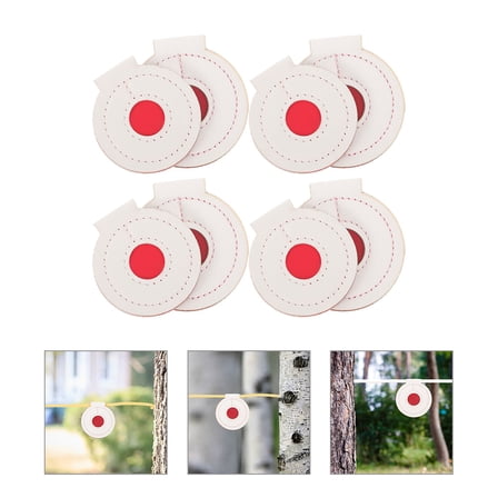 Minkissy 8Pcs Microfiber Pellet Catcher Targets for Shooting Practitioners 3.15X3.15X0.28in