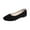 Black, variant on Women Girls Solid Slip On Flat Shallow Comfort Casual Single Shoes Women's Flats Shoes Comfortable Slip on Shoes Flat Dress Shoes Ballet Flats for Women