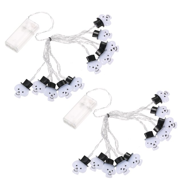 Cadena de luces de Halloween Luces decorativas de vacaciones Lámpara de cadena Atmósfera Decoración Tomshoo Cadena de lámpara