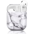 thumbnail image 1 of Compatible with Airpods Case, Ultra Thin Marble Airpod Case Full Protection Case Marble Pattern Airpods Case Portable Case for AirPods 2 Case Earpods Earbud Charging Case, 1 of 7