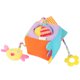 thumbnail image 4 of Juguetes de desarrollo para niños pequeños Cubo de actividad suave Juguete educativo para bebés Pelota de agarre de mano suave Inevent FN0001-00B, 4 of 7