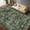 Green, variant on Large Area Rug Vintage Distressed Living Room Rug 10x13 Washable Stain Resistant Throw Carpet with Non-Slip Backing Low Pile Ultra-Thin Floor Cover for Nursery Apartment,Red