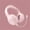 Pink, variant on Immersive audio headphones with an adjustable folding design to fit all ear shapes, built-in microphone, USB-C charging, ideal for gamers and music/movie lovers.