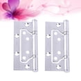 thumbnail image 2 of 2pcs Stainless Steel Face Frame Mounting Furniture Hinges Spring Hinges for Kitchen Cabinet Door Furniture (4 Inch), 2 of 8