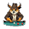 thumbnail image 6 of Colorful Vinyl Owl Stickers Waterproof Detective Style for Notebooks Luggage DIY Instruments, 6 of 9