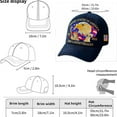 thumbnail image 3 of United States 250th Anniversary Hat, 250 Years Semiquincentennial Cap, Adjustable Bald Eagle Print Patriotic Baseball Cap for Men Women, 3 of 8
