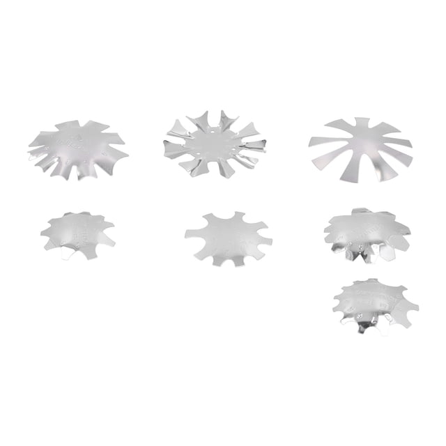 Recortador de bordes de uñas BuyWeekMX 7 piezas acero inoxidable