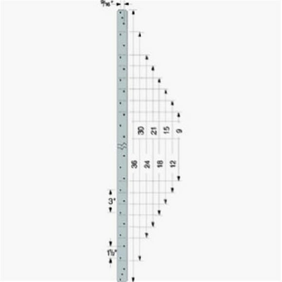 Simpson Strong Tie LSTA24 24 in. 20 Gauge Strap Tie