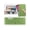 Green, variant on Dual Folding Wireless Keyboard,Magnetic And Smooth Folding, Slim And Compact, Compatible With Multiple Systems And Devices,With Ultra Long Battery Life, Foldable Keyboard, Wireless Keyboard For Phone