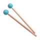 thumbnail image 3 of 2x Mazos de Madera Mazo de Tambor Palo Mango de Madera Accesorios Escenario Actuación Azul, 3 of 9