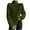Army Green, variant on VEKDONE Women's Turtleneck Sweaters Slouchy Knit Chunky Sweater Winter Fashion Cable Weaving Long Sleeve Pullover