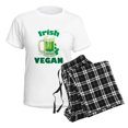 thumbnail image 4 of CafePress - Irish Vegan Women's Light Pajamas - Women's Short Sleeve Print T-Shirt and Pants Light Cotton Pajama Set, 4 of 7