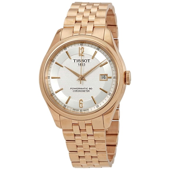 Tissot Ballade Automatic Chronometer Silver Dial Mens Watch T108.408.33.037.00