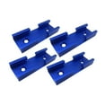 thumbnail image 4 of 4 piezas de carpintería t pistas de aluminio aleación t pistas profesionales resistentes tlot Azul, 4 of 8
