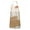 Brown, variant on Brown Boho Line Art Plant Pattern Apron-Garden Aprons for Women with Pockets-Cotton Linen Waterproof Kitchen Cooking Gardening Aprons Adjustable for Kitchen,Cooking,BBQ and Salon 33x27 Inch