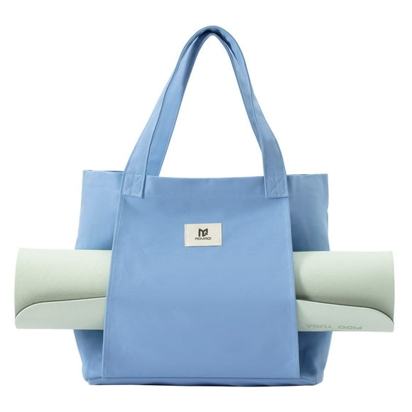 Bolsa de lona MYQ MOYAQI con soporte para esterillas de yoga, 50 x 12 x 37 cm