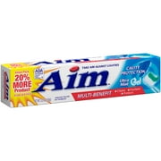 AIM Cavity Protection Toothpaste, Ultra Mint Gel, 5.5 oz