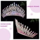 thumbnail image 2 of WORGEOUS Corona diadema boda corona novia boda tiara corona mujeres corona cumpleaños corona mujeres boda tocado boda accesorio para el cabello, 2 of 9