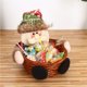 thumbnail image 5 of Yuarrent Candy Basket Desk Decor Xmas Ornament Sugar Gift Baskets Multipurpose Bamboo Holder Holiday Supplies Workmanship Fine Kits de decoración para fiestas Numero 5, 5 of 6