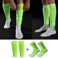 thumbnail image 2 of Men's Leg Guards Basketball Football Sports Socks Adult Youth Shin Guards Calf Socks Leg Cover Calcetines Hombre New Gao Jinjia LED, 2 of 2