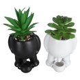 thumbnail image 1 of prosthetic Succulent Plant Pot, Potted Artificial Succulent Peeing Design  for Office, 1 of 7