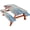 Board Beach, variant on Picnic Table Cover with Bench Covers 60IN 5FT, Camping Essentials Tablecloth Waterproof Oilproof with elastic Edge for Indoor Outdoor Patio (Sunflower Wood Grain)