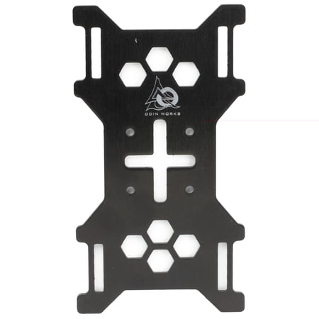 Odin Works Arca Bag Plate Matte Finish Black