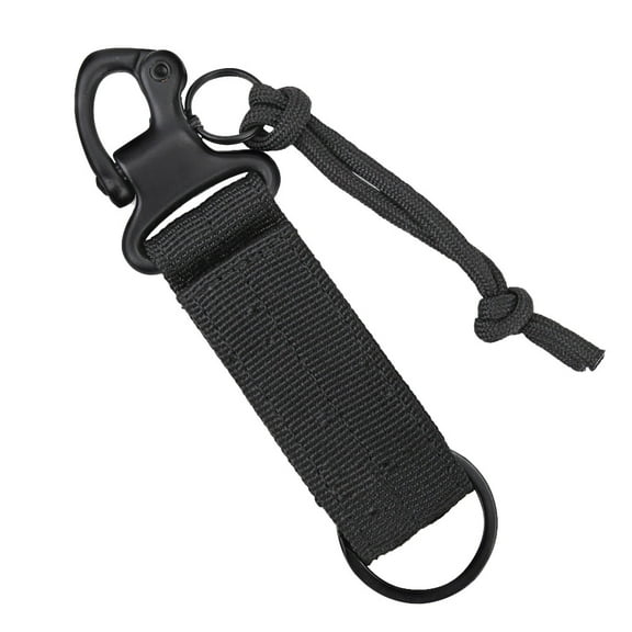 UNOMOR quick release keychain belt clip Key Buckle Nylon Multi-function for Camping 1Set